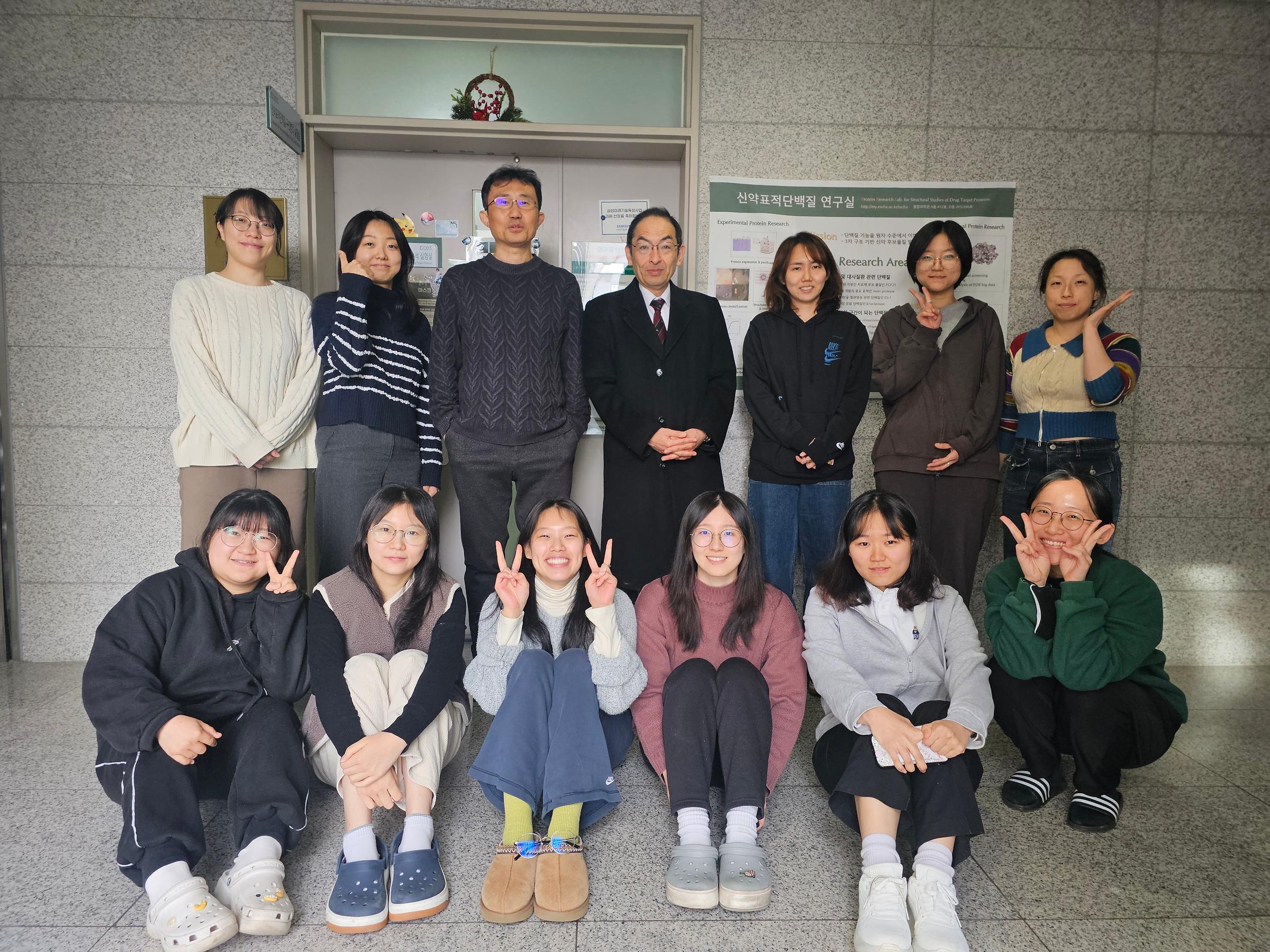 2024.12.10-12.12 Professor Kei Yura (Ocha) visited our lab.(EJO Joint Symposium 2024)